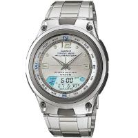 ราคา Casio Outgear นาฬิกาข้อมือผู้ชาย สีเงิน สายสแตนเลส รุ่น AW 82D 7AVDF (699764)