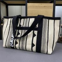 ราคา New Canvas Bag Large Capacity Commuting Bag Printed One Shoulder Tote Bag Special Bag Mom Bag (20799592780)