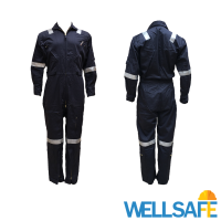ราคา ชุดหมีช่าง ติดแถบสะท้อนแสง 3M แบบปิดซิป ผ้า TC ชุดหมี coverall with reflective tape 3M (13271041260)