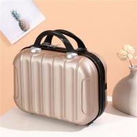 ราคา กระเป๋าเดินทางแบบพกพาขนาดเล็กสุภาพสตรีแฟชั่น Tote 14 นิ้วกระเป๋าแต่งหน้า 16 นิ้วน่ารักขนาดใหญ่ความจุกระเป๋าซิป (14772128747)