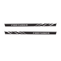 ราคา Car Sticker Toyota new fortuner สติ๊กเกอร์แต่งรถ สติ๊กเกอร์ข้างรถ สติ๊กเกอร์ลาย toyota fortuner 2020 ซ้าย ขวา (3488926175)