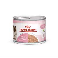 ราคา Royal Canin Mother Baby Cat โรยัล คานิน แม่ให้นมและลูกแมวแบบกระป๋อง ขนาด 195 กรัม exp 02 2026 (22364130331)