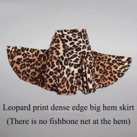 ราคา กระโปรงสำหรับผู้ใหญ่เซ็กซี่พิมพ์ลายเสือดาวกระโปรงเต้นรำละตินสีดำกระโปรงฝึกหัดเสื้อผ้าเครื่องแต่งกายชุดเต้น (19852173487)