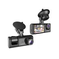 ราคา 3แชนเนลรถ DVR HD 1080P 3 เลนส์กล้องติดรถยนต์กล้องสามทางเครื่องบันทึก Dvrs บันทึกวิดีโอกล้องถ่ายวิดีโอกล้องถ่ายวิดีโอ (21431301908)