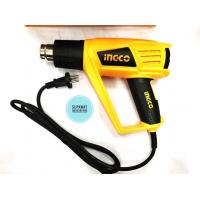 ราคา INGCO เครื่องเป่าลมร้อน Heat gun 2000W อุปกรณ์ 5ชิ้น HG20008 (3860002192)