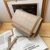 ราคา Poshbag พร้อมส่ง กระเป๋าสะพายไหล่ลายหินสีดำ กระเป๋าสวย สะพายข้าง หนัง (21915234162)