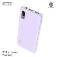ราคา OUKU รุ่น P27 Power bank พาวเวอร์แบงค์ แบตสำรอง ความจุ10000mAh 15W Fast Charging พกพาง่าย สะดวกใช้งาน (21450434296)