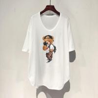 ราคา CODjoxhz895 Oversize Women เสื้อยืดคอกลม แขนสั้น พิมพ์ลาย ทรงหลวม โอเวอร์ไซซ์ พลัสไซซ์ 40 150 กก (19399558080)