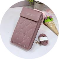 ราคา S305 กระเป๋า forever young ทรงโทรศัพท์ พร้อมสายสะพายยาว สะพายทรงตั้ง มีช่องใส่บัตร มีฝาหน้า ใส่ 6 5นิ้วได้ค่ะ (12267626536)