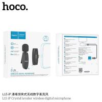 ราคา Hoco L15 Type C Crystal lavalier wireless digital microphone (21975897921)