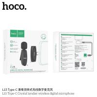 ราคา Hoco L15 Type C Crystal lavalier wireless digital microphone (21975897920)