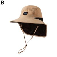 ราคา Wide Brim Sun Hat Quick drying Sun Protection Breathable Neck Protection For Men Outdoor Fishing Hiking (21927524952)
