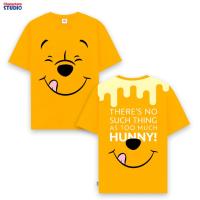 ราคา T shirt Disney 100 Years Of Wonder Men Women T Shirt Stitch Pooh Green Man เสื้อยืดดิสนีย์100 ปีสติทซ์หมีพูห์และกรีนแมน (21680992915)