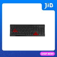 ราคา KEYBOARD คีย์บอร์ด NUBWO NK 015 QUIET BLACK RED RUBBER DOME EN TH (10180340218)