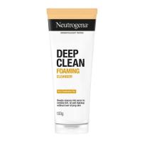 ราคา Neutrogena Deep Clean Daily Scrub 100g Foaming Cleanser 100g นูโทรจีนา ดีพคลีน เดลี่สครับ 100กรัม โฟมมิ่ง คลีนเซอร์ (22276977994)