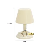 ราคา โคมไฟกลางคืน โคมไฟข้างเตียง โคมไฟ สีครีม ins style ใส่ถ่าน (22037183624)