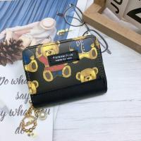 ราคา SS84 DNกระเป๋าสตางค์ใบสั้น มีซิปใบสำหรับใส่เหรียญ มีช่วงใส่บัตรงทั้งหมด4ช่อง วัดสุด หนังPU รุ่นใหม่ (22223281527)