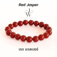 ราคา กำไลข้อมือ กำไลหิน หินมงคล เรด แจสเปอร์ Red Jasper หินนำโชค ลูกปัด หิน 8 10 12 มม (21899660373)