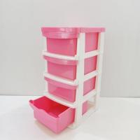 ราคา ตู้ลิ้นชัก ตู้ลิ้นชักพลาสติก 4 ชั้น ถอดประกอบได้ ตู้เก็บของ ชั้นพลาสติก ขนาด ส36 ก17ล21 cm No 4 ทำจากพลาสติก หนา แข็งแรง ทนทาน (8645139391)