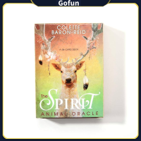 ราคา ไพ่ยิปซี ไพ่ทาโรต์ พร้อมส่ง New 78 Deck The Spirit Animal Oracle Tarot ไพ่ยิปซีการ์ตูนน่ารัก (22308307278)