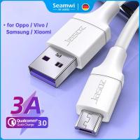 ราคา Seamwi Micro USB Cable 3A Fast Charging USB Data Cable Mobile Phone Charging Cable for Android Samsung Oppo HTC LG Tablet (21531270524)