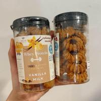 ราคา คุกกี้โปรตีน ไร้น้ำตาล คุกกี้เวย์ คุกกี้คลีน ขนมคลีน 18kcal (22252253021)