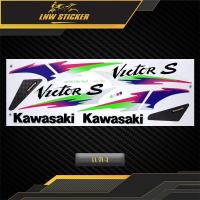 ราคา สติ๊กเกอร์ Victor S ปี1996 สติ๊กเกอร์ วิคเตอร์ 150 ปี96 Kawasaki Victor 150 (21945411437)