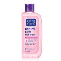 ราคา Clean Clear คลีน แอนด์ เคลียร์ เนเชอรัล ไบรท์ เฟซ วอช 100 มล (22225837451)