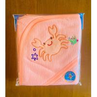 ราคา ผ้าห่อตัวเด็ก ผ้าแซนวิช หัวหมวกปัก ขนาด 30x32 นิ้ว (22155248035)