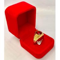 ราคา แหวนทอง 18k พลอยทับทิม พลอยมรกต พลอยเห็นตาเสือ ช่วยเสริมพลังอำนาจ วาสนา ความสำเร็จมั่งคั่งร่ำรวย (22063155252)
