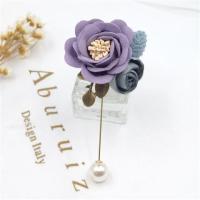 ราคา เข็มกลัดดอกไม้ผ้าสไตล์เกาหลีเข็มกลัดดอกไม้ติดหน้าอกเสื้อไหมพรมสำหรับใส่ทำงานเครื่องประดับเข็มกลัดเรียบหรูสำหรับเสื้อโค้ท (16932831290)