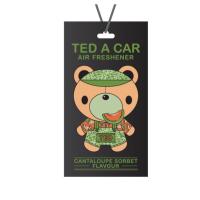 ราคา พร้อมส่ง TED A CAR กลิ่น แคนตาลูป Cantaloupe แผ่นน้ำหอมปรับอากาศรูปหมี (11297370329)