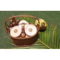 ราคา น้ำตาลมะพร้าวอัมพวาแท้ 100 ผลิตภัณฑ์ชุมชนบ้านสวนอัมพวา กระปุกละ 500 กรัม (17868811819)