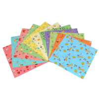 ราคา กระดาษสีสี่เหลี่ยม ขนาด 15x15 ซม 100 แผ่น กระดาษพับนก กระดาษกับโอริกามิ DIY Origami Paper พับเต่า พับหัวใจ (22379939072)