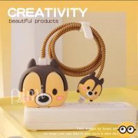 ราคา พร้อมส่ง ชุดแต่งสายชาร์จลายการ์ตูน ชุดถนอมสายชาร์จการ์ตูนน่ารักๆพร้อมส่งจากไทย (16453202985)