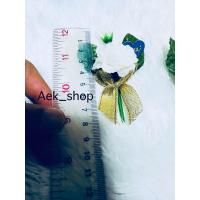 ราคา ดอกมะลิวันแม่ เข็มกลัดดอกมะลิวันแม่ โบว์สีทอง สวยๆๆ พร้อมส่ง เข็มกลัดติดหน้าอก เข็มกลัดดอกไม้ (22038136200)