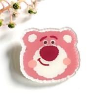 ราคา IQANGEL กระเป๋าดินสอซิป เคสสตรอเบอร์รี่กล่องดินสอรูปหมีหมีปากกาพกพาได้เครื่องเขียนนักเรียนความจุมาก (22075130530)