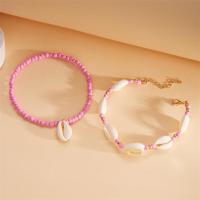 ราคา โบฮีเมียนสร้อยข้อเท้าเปลือกหอยธรรมชาติสำหรับผู้หญิงลูกปัดเรซินขนาดเล็กสำหรับฤดูร้อนชายหาดเปลือกหอยสร้อยข้อเท้าข้อเท้าเครื่องประดับเท้าโซ่ของขวัญ (21844639877)