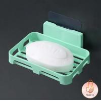 ราคา austin ที่วางสบู่ 2 ชั้น ติดผนัง กล่องสบู่ ชั้นวางของแบบติดผนัง ชั้นวางของพลาสติก ที่ใส่สบู่ก้อน (19425888647)