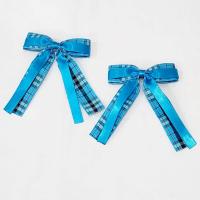 ราคา โบว์นักเรียนลายสก๊อต โบว์นักเรียน โบว์อนุบาล ขายเป็น1คู่ (22172077202)