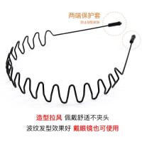 ราคา ที่คาดผมแฟชั่นที่คาดผมแบบหยักล่องหนสำหรับผู้ชายผู้หญิงเรียบง่าย (21510527265)