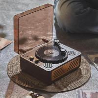 ราคา Middix เครื่องเล่นซีดี แบบพกพา ย้อนยุค ลำโพงบลูทูธ เครื่องเล่นเพลง พร้อมแบตเตอรี่ CD Player (21547384217)