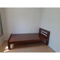 ราคา เตียงไม้สักทอง ขนาด3 5 ฟุต จัดส่งฟรี ยกเว้นภาคใต้มีค่าจัดส่ง300 บาท (16563874542)