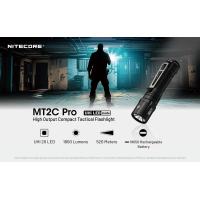 ราคา ไฟฉาย Nitecore MT2C PRO 1800 Lumens ระยะส่อง 520 Meters (22087437553)
