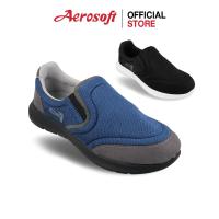 ราคา Aerosoft แอโร่ซอฟ รองเท้าผ้าใบ รุ่น SN7914 รองเท้าเพื่อสุขภาพ (17592986153)