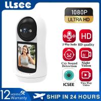ราคา LLSEE 1080P Home Wireless WIFI Video Call CCTV Camera Infrared Night Vision Mobile Tracking Mini Security Camera Mobile Detection Video Call CCTV Wireless Camera (21910595909)