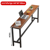 ราคา 180cm โต๊ะบาร์ยาว ชุดโต๊ะและเก้าอี้ โต๊ะบาร์ผนัง โต๊ะสูง โต๊ะบาร์และเก้าอี้ ห้องนั่งเล่นบ้านที่เรียบง่าย ระเบียง (22049330928)