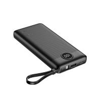 ราคา ALPHA X E10 POWER BANK 10000 MAH แบตเตอรี่สำรอง ชาร์จเร็ว มาตรฐาน มอก มีหน้าจอแสดงเปอร์เซ็นแบตเตอรี่ มาพร้อมกับสาย Built in ในตัว แบบ Micro USB Type C IPhone (8800137024)