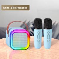 ราคา ลำโพง3D พร้อมไมค์สองตัวสำหรับลำโพงบลูทูธไร้สายและคาราโอเกะขนาดเล็กพร้อมไมโครโฟนแบบพกพาเครื่องขยายเสียงสเตอริโอ (20791205362)