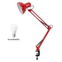 ราคา โคมไฟหนีบโต๊ะ โคมไฟหนีบ โคมไฟโต๊ะทำงาน โคมไฟหนีบโต๊ะ led โคมไฟอ่านหนังสือ table clip lamp ปรับระดับได้รอบทิศทาง ขั้วE27 แข็งแรง ส่งไว Lights4u (21875763435)